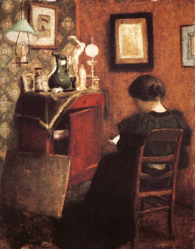 Henri Matisse Woman reading oil painting image